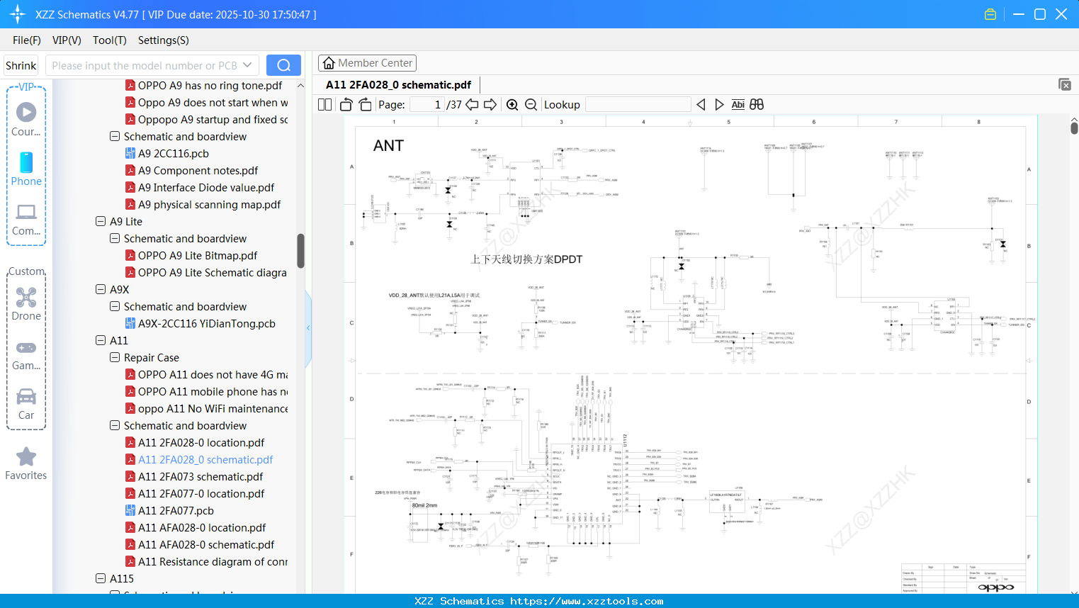 OPPO A11 2FA028_0 Schematic